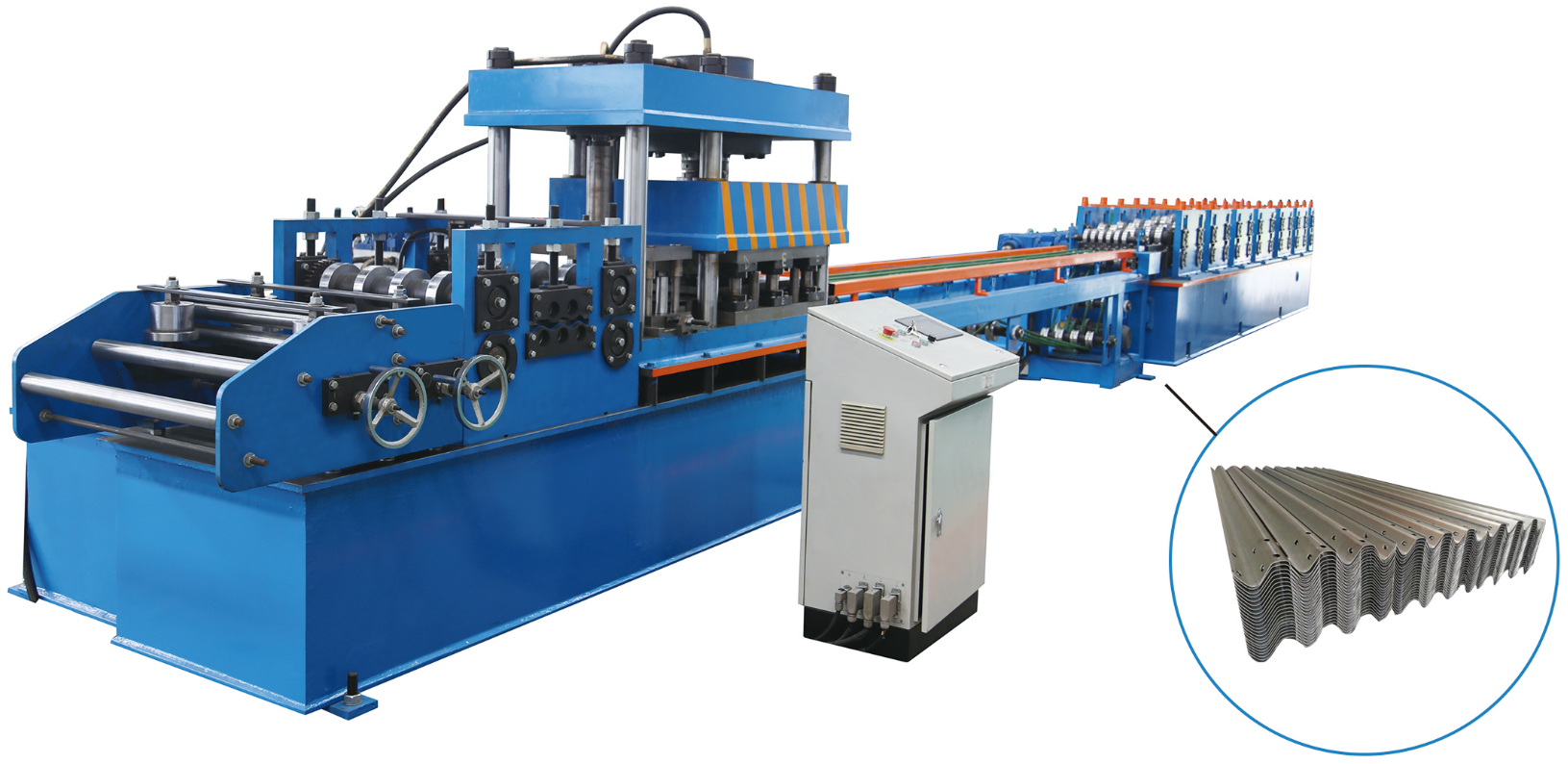 Highway Guardrail Making Machine